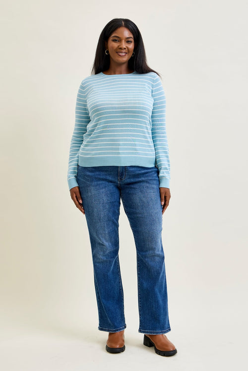Tanya Mid Rise ThermaDENIM Bootcut Jeans Plus