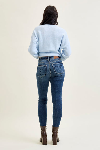 Jennifer Mid Rise ThermaDENIM Skinny Jeans