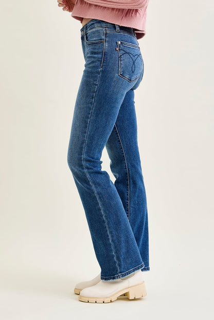 Tanya Mid Rise ThermaDENIM Bootcut Jeans