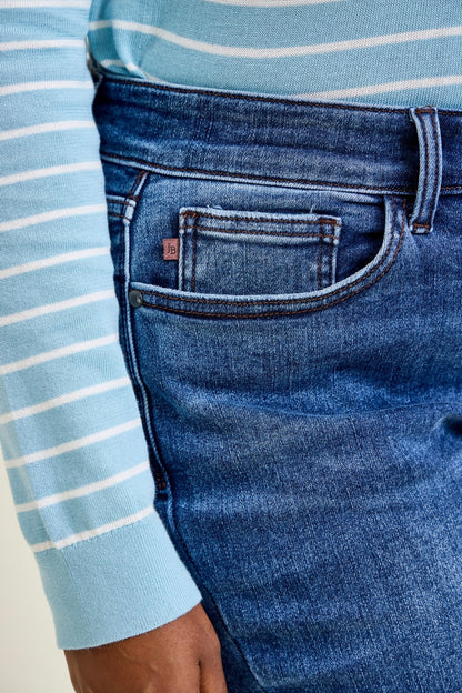 Tanya Mid Rise ThermaDENIM Bootcut Jeans Plus